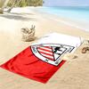 Athletic Club Print Beach Towel, Large Soft Quick Dry Towel for Beach Camping Swimming