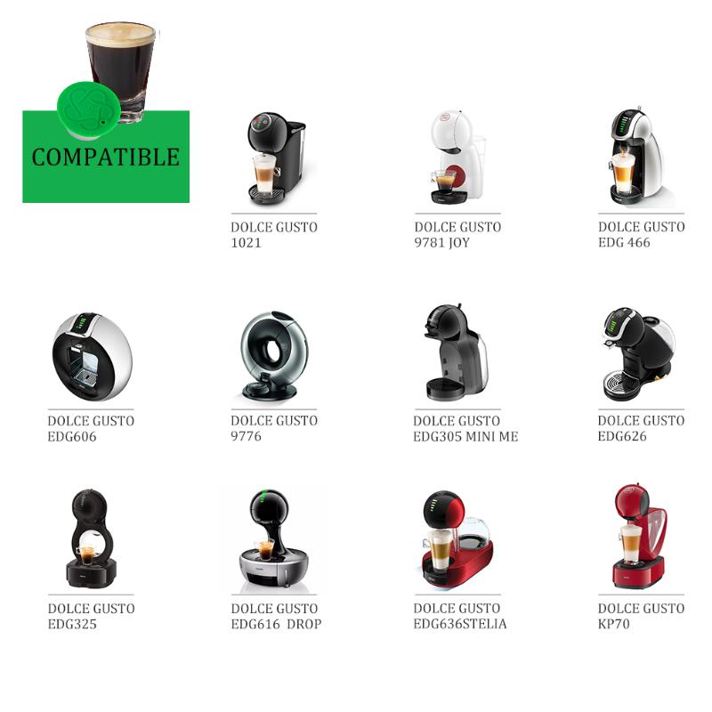 i Cafilas [YD06] + [HLB24] Многоразовый капсульный фильтр для кофе, многоразовая молочная пена, автоматические капсулы для крема, сделай сам, для DOLCE GUSTO Genio, Hibrew, MINI ME, GENIO