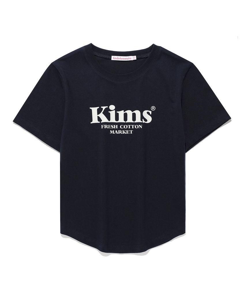 Kimseupeulesikoteunmakes Футболка с логотипом Kim'S Bomb Темно-синяя