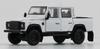 Scherer Designs BM Creations Land Rover Defender 110 Пикап 16 Белый Левый руль Масштабная модель 64B0199 1/64