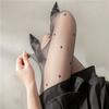 Ultra Sheer 0D Black Pantyhose Women Invisible Seamless Tights With Anti-Run Anti-Snag Design