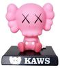 KAWS Companion Bobblehead Figure Deformed Version (Pink)