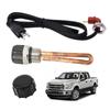 Совместимость с F250 F350 F450 F550 E250 E350 E450 E550 7.3L Powerstroke Diesels Блок нагревательного элемента и кабельный шнур двигателя