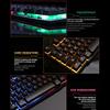 Русский метод ввода, USB 104 клавиши, 3-цветная подсветка, игровая клавиатура PlayGame Feel