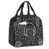 Custom Yayoi Kusama Self-Portrait Insulated Lunch Bags for Camping Travel Dot Leakproof Cooler Thermal Lunch Box Women Children