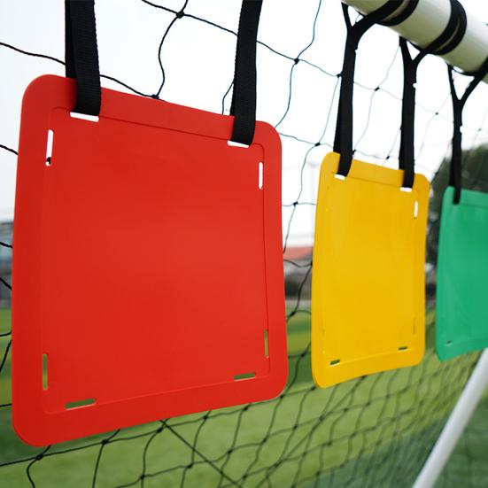 Футбольные ворота, тренировочные спортивные ворота для ловкости, для улучшения точности реакции, скоростной бросок, диски-мишени с регулируемым ремешком для лакросса