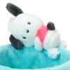 Sanrio Pochacco Маскот Аксессуар Кейс (Круглый) Новые персонажи Sanrio из Японии