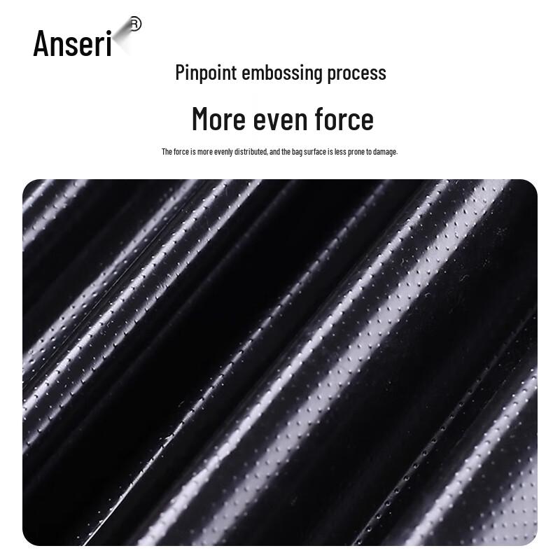 Ancai Rui Black Commercial Flat Top Garbage Bags