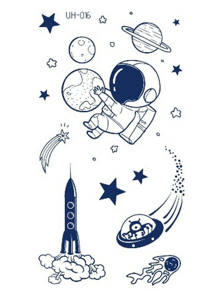 Водостойкие полуперманентные татуировки-наклейки на травяной основе для мужчин и женщин