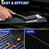 Brosse de barbecue - Inox - 3 pièces - Grattoir dur - Antirouille - Ergonomique