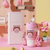 Термокружка Beddybear с двойными стенками и керамическим покрытием для двух напитков