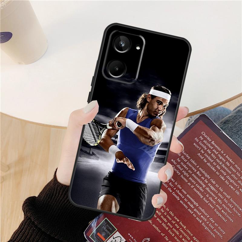 Rafael Nadal Case For Realme GT Neo 5 3 2 3T 8 9 10 Pro Plus C33 C35 C31 C30 C11 C15 C25 C21Y C55 Cover