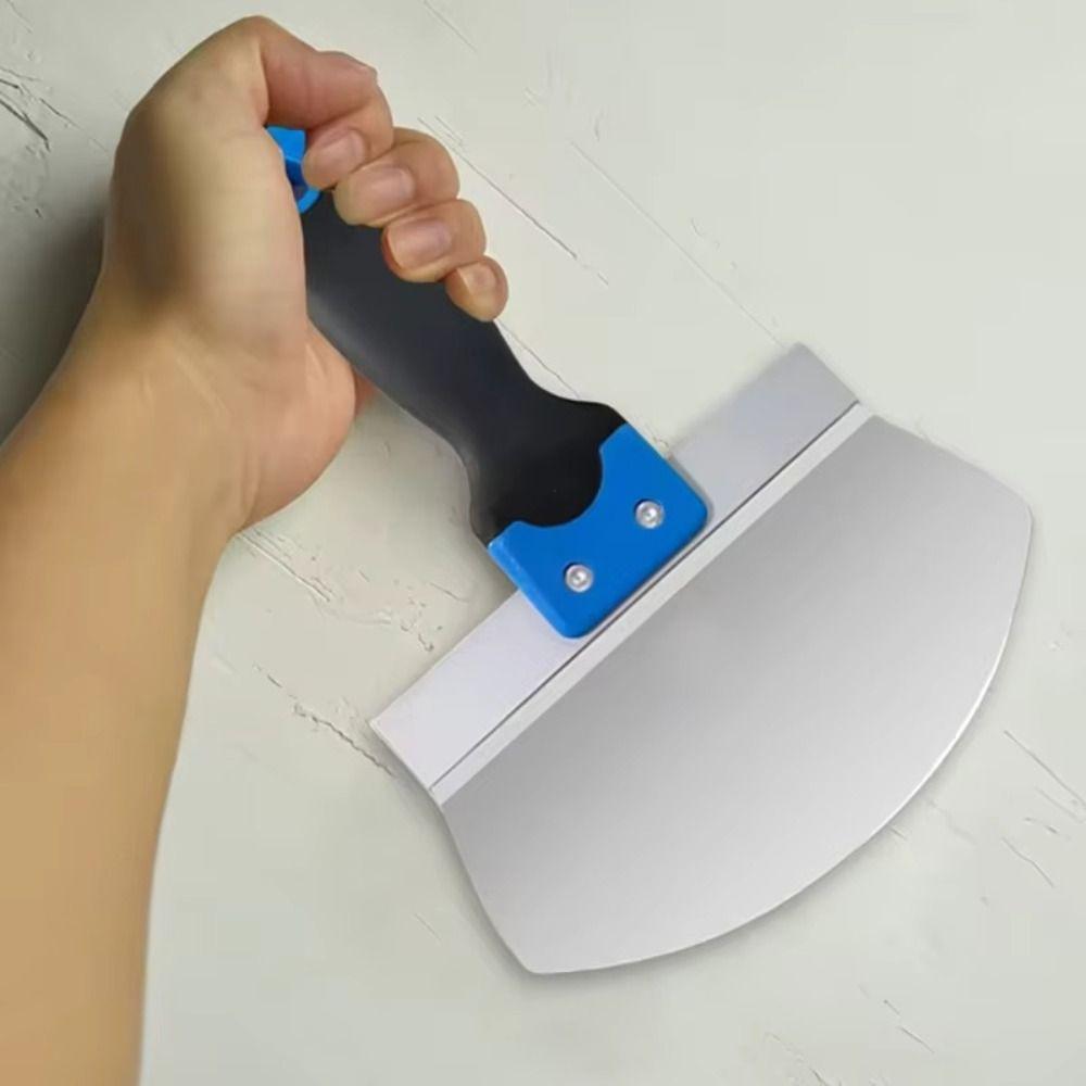 Stainless Steel Paint Scraper 6.5/7 Inch Multi-Purpose Scraper Putty Knife Wallpaper Removal