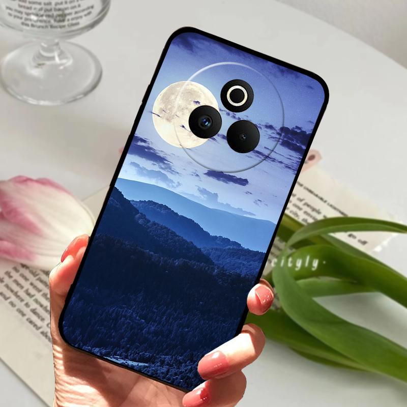 For Realme P3 Pro Case P3Pro Cartoon Lion Wolf Soft Silicone TPU Phone Cover For Oppo Realme P 3 Pro 5G Protection Fundas Cases