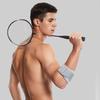 1Pc Tennis Elbow Brace with Adjustable Fastener Tape Shock-absorbing Breathable Compression Elbow Brace Support Strap