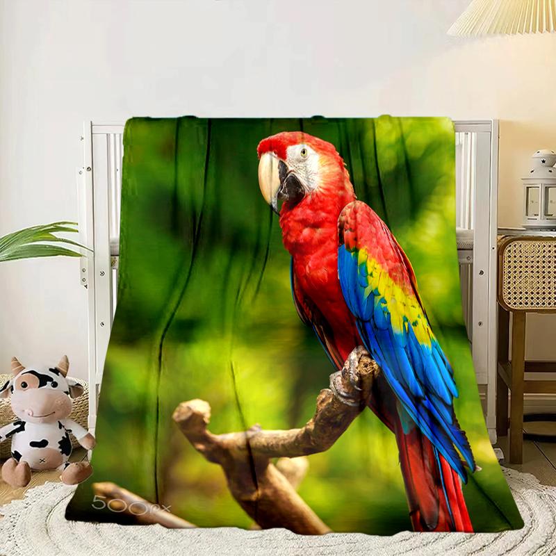 Blue Birds In Blossoms Blanket Flannel Blanket Throw Blanket Sofa Cover Blanket Soft Premium Blanket Picnic Blanket Tv Blanket Gifts
