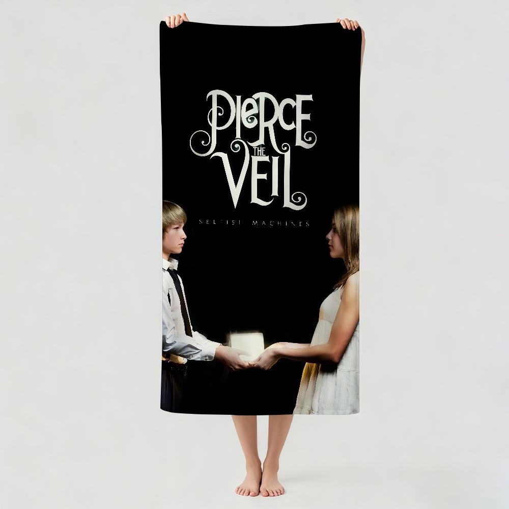 Rock band P-Pierce The V-Veil Towel Drying Bath Towel Applicable To Light Swimming Camping Yoga Beach Out