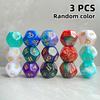 3pcs New Acrylic Dice 12 Constellation Board Game Entertainment 12 Polyhedron D12 Gift Game Dice
