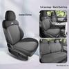 Подушка на сиденье автомобиля Geely Galaxy Starship 7 EMI Special, замшевая - Универсальная, для всех сезонов, дизайн с полуобхватом