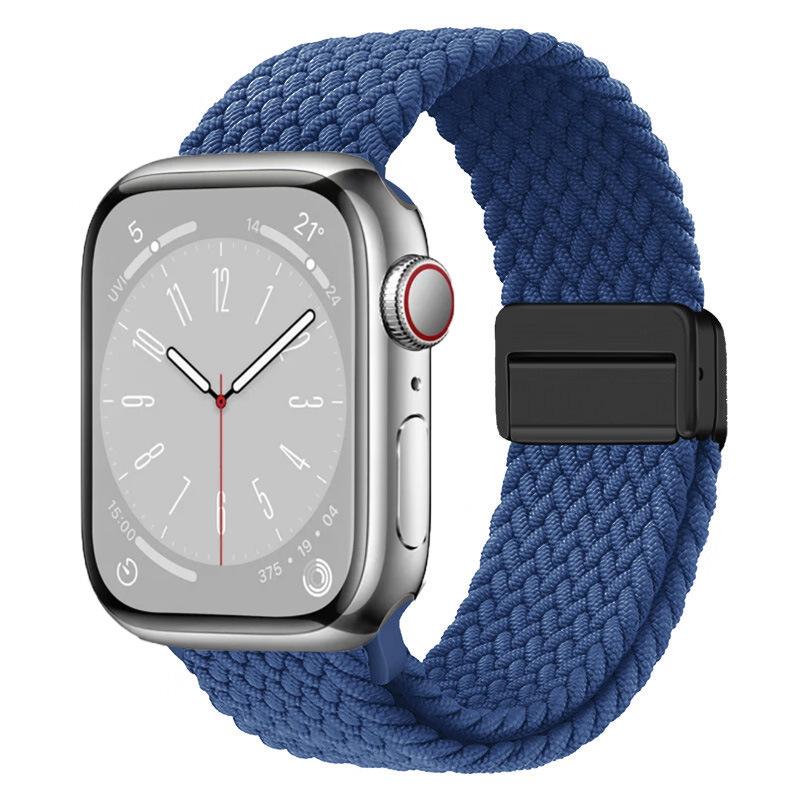 Нейлоновый ремешок для Apple Watch Series 5-10 с магнитной застежкой