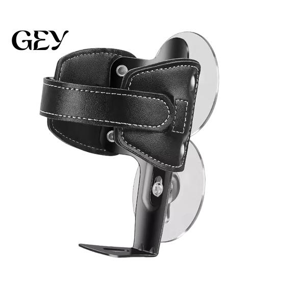 Faux Leather Bottle Holder Bicycle Water Holder, Vintage Motorcycle Cup Bracket Handcrafted Cage Drink Mount, Cycling Accessories