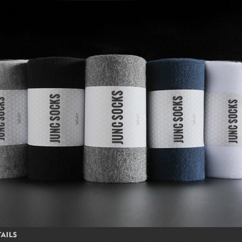 Мужские хлопчатобумажные носки. 10 пар