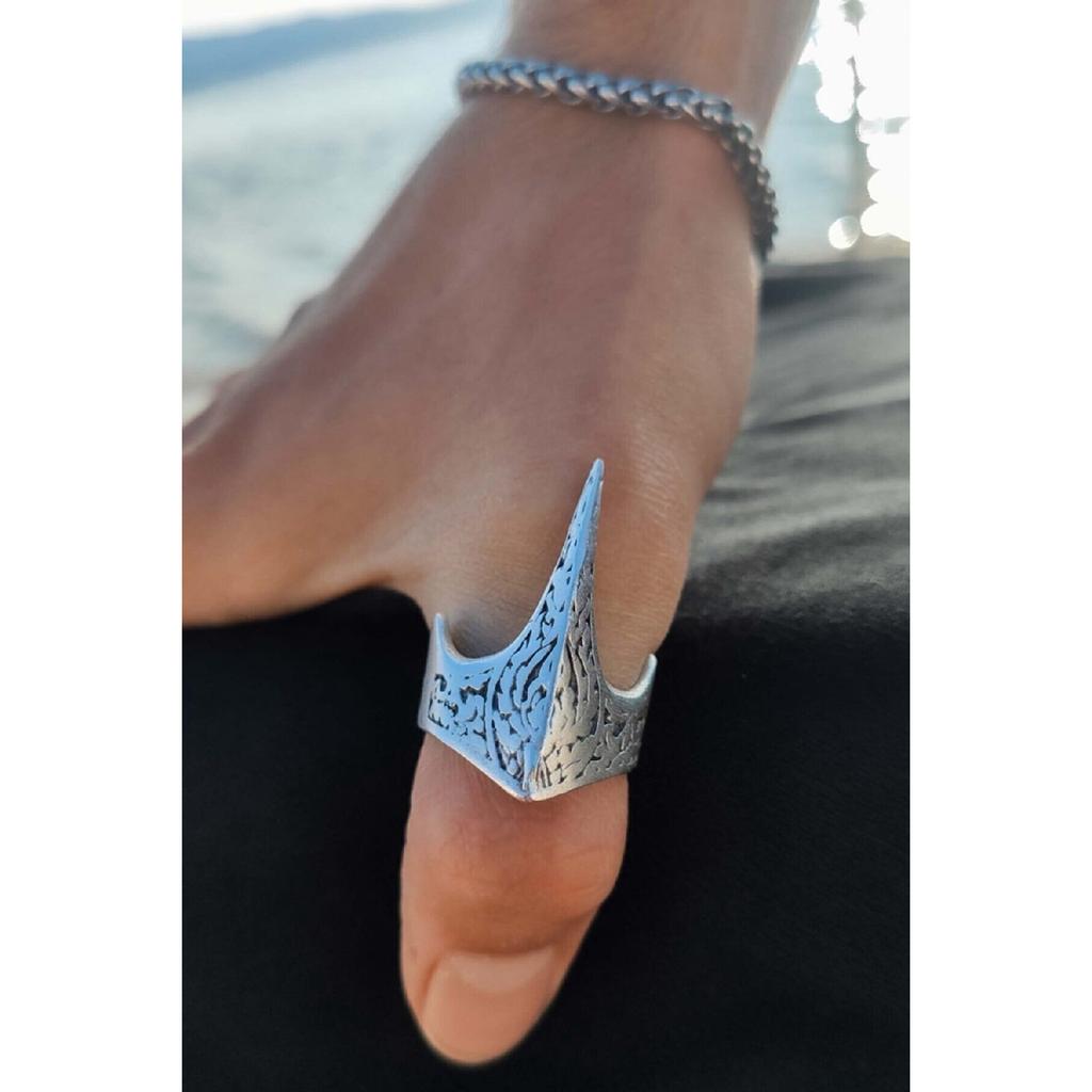 Кольцо Zihgir Archer Матовое черное кольцо