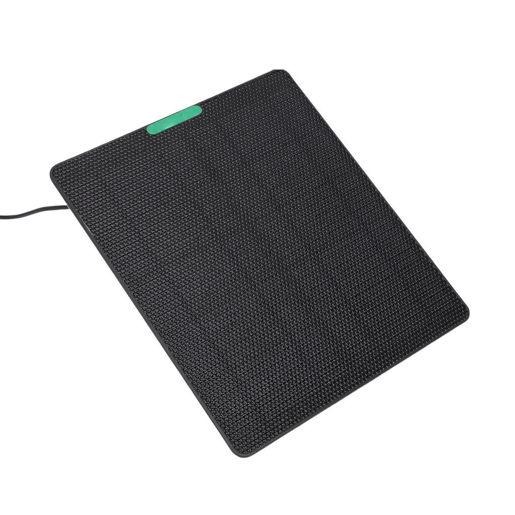 10W ETFE Solar Panel Fit for Ring Security Camera DC5521 Interface Universal Solar Charger Black