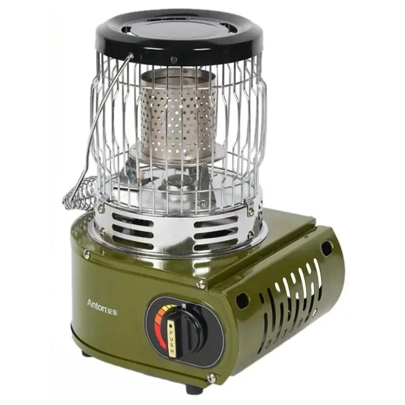 Winter Hand Warmer Camp Heater for Tent Portable Propane Heater Electronic Ignition Device with Portable Handle for Fishing