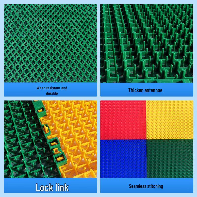 Модульная interlocking спортивная и бытовая напольная плитка