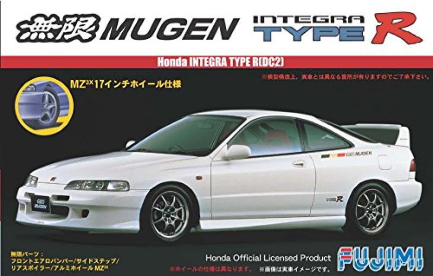 Fujimi Models Серия Inch Up 150 Mugen Integra Type R DC2 Пластиковая модель-конструктор ID150 1/24 №