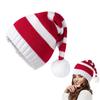 Santa Hat for Adults Kids Winter Knitted Christmas Hat Xmas Party Skull Cap