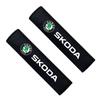 JKFB8 Car Seat Belt Pad Safety Strap Shoulder Cover Soft Mat Accessories For Skoda Yeti Kamiq Kodiaq Karoq Octavia Fabia Rapid Vrs Mk3