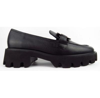 Женские слипоны Ara Oxford clubcalf damen чёрные