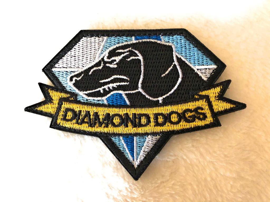 TERA of MGS Metal Gear Solid Metal Gear FOX HOUND Fox Peace Walker Embroidered Tactical Patches Velcro Patches for and Airsoft [Set 8] Cosplay,