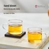YIHUTEA Heat-Resistant Glass Tea Cups