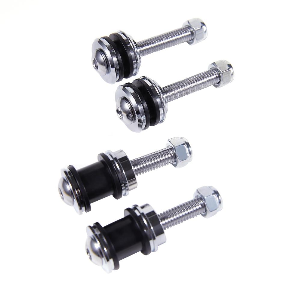 TCMI Quick Release Removable Mounting Sissy Bar Backrest Docking Hardware Kit Harley Sportster XL 883 1200 2004-2020, Chrome