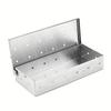 Stainless Steel Smoker Box BBQ Grill Smoking Box Wood Chip Container Meat Smoking Tool Outdoor Barbecue Accessory
