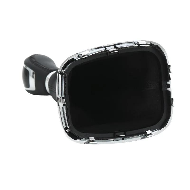 Новая ручка ручного переключения передач для Tiggo 3 FL 2010-2015 с кожаным чехлом, чехол для багажника, ручка рычага переключения передач, аксессуары для рычага