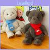 Teddy Scarf Bear Plush Toy Cute Cartoon Children Sleep Girlfriend Birthday Gift