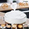 Electric Milk Frother Milk Foam Machine Handheld Milk Foamer Rechargeable Milk Beater Whisk Mixer for Cappuccino Coffee Cream