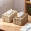 Large Capacity Paper Towel Box Vintage Napkin Holder Fashion Tissue Storage Organizer  Office