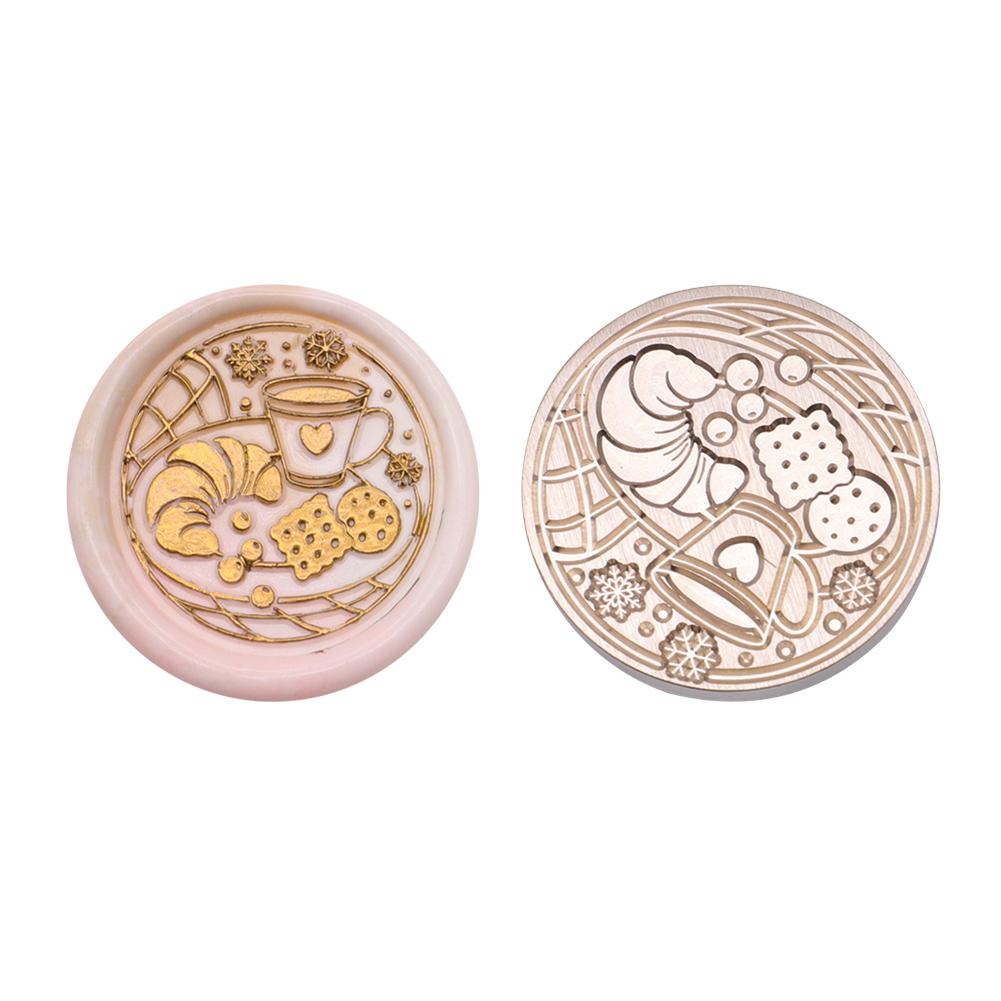 Огненная краска Печать ретро восковая печать тисненая головка штампа почтовая печать DIY свадебный конверт украшение для скрапбукинга восковая печать медная головка