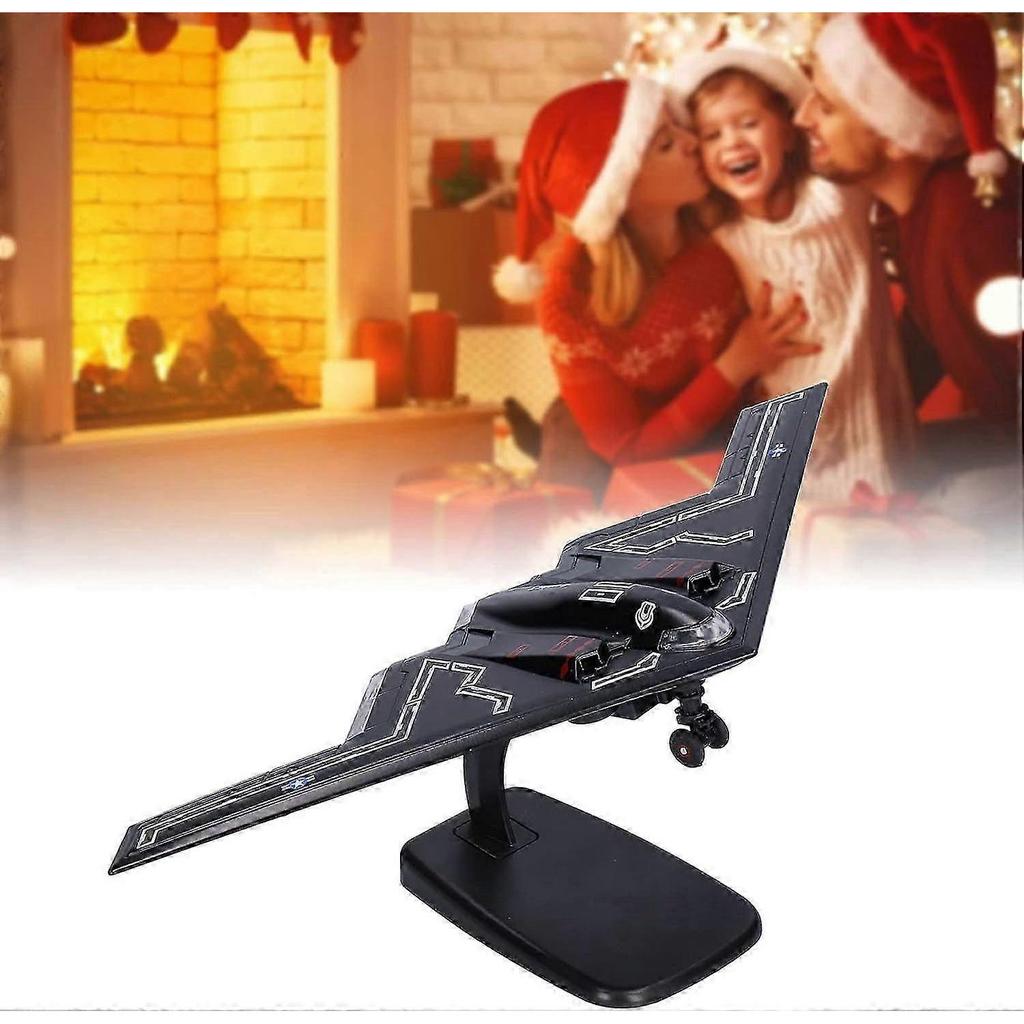Fighter Plane Model, B2 Metal Fighter Plane Model Military Pull B