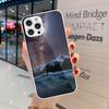 Красивый чехол для телефона Cold Mountain для iPhone 14 13 12 11 Pro Max X XR XS 8 7 Plus Жидкое стекло Цвет Чехол для телефона