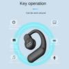 Беспроводные наушники Bluetooth 5.4 с заушным креплением, гарнитура с поворотом на 180°, стереонаушники HiFi с шумоподавлением, спортивные водонепроницаемые вкладыши