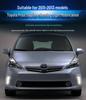 Светодиодные Дневные Ходовые Огни / Противотуманные Фары для 11-13 Toyota Prius Передний Бампер
