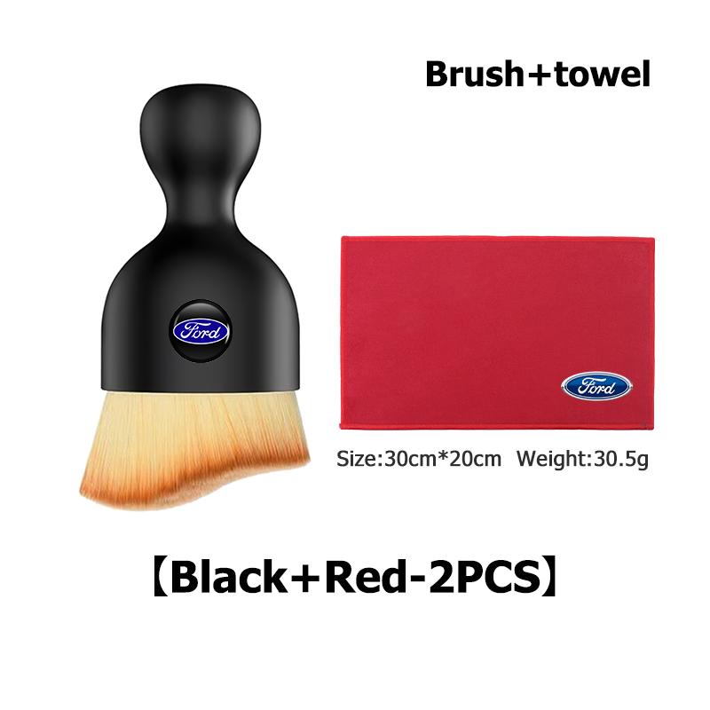 Car Interior Cleaning Tools Microfiber Wash Towels Accessories For Ford Escort KA Flex Everest KA Expedition Falcon Fusion