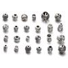 20g Flower Silver Plated Loose Tube Bead Spacer Beads For Jewelry Making Tube Charms DIY Bracelet Necklace Accessories