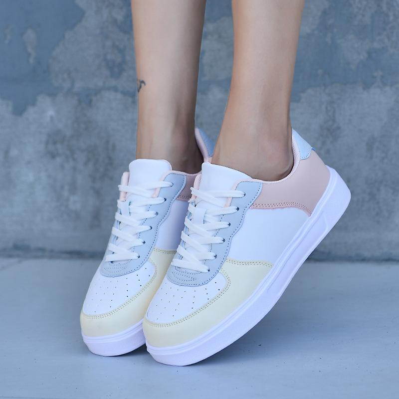 Новая весенне-летняя женская обувь, студенческие кеды, женская повседневная обувь, обувь большого размера, детская